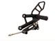 Honda CBR250R Adjustable Rearsets by Woodcraft