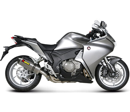 High mount exhaust for honda vfr #2