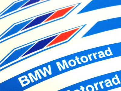 Bmw alien decal