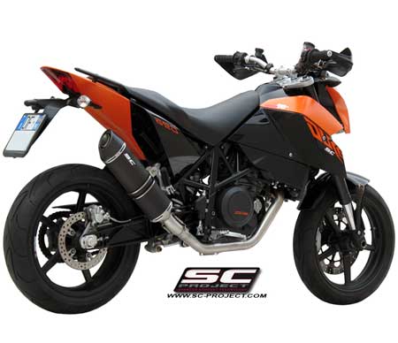 ktm 690 duke full exhaust sc project