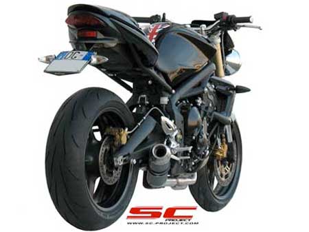 triumph street triple 675 exhaust