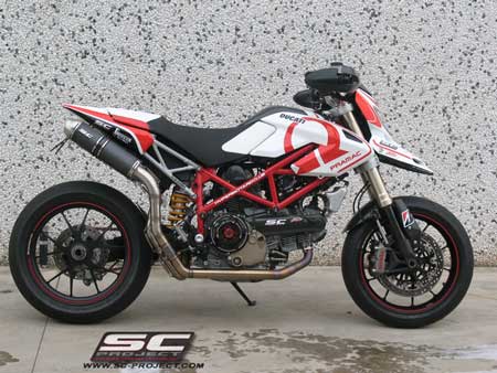 Ducati Hypermotard exhaust