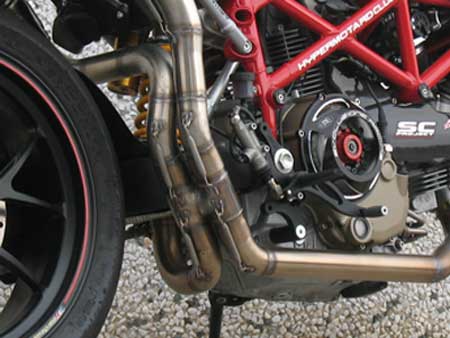 ducati hypermotard 1100 exhaust
