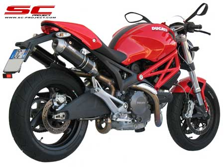 Ducati Monster 696 1100 exhaust Product Reviews 