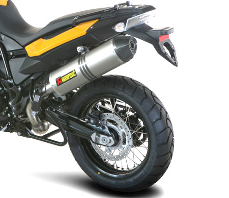Bmw f800gs akrapovic exhaust video #4