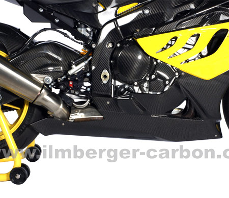 Bmw s1000rr carbon fiber belly pan #2