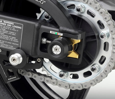 honda cbr cbr600rr motovation rizoma front rear swingarm fork axle sliders protection crash track street