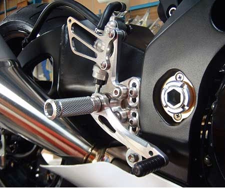Suzuki GSX-R1000 (05-06) Adjustable Rearsets by Sato Racing