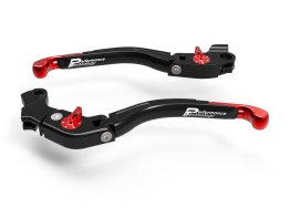 Adjustable Folding Brake and Clutch Lever Set by Performance Technology