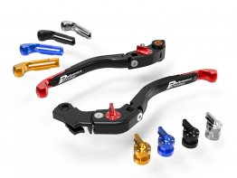 Adjustable Folding Brake and Clutch Lever Set by Performance Technology