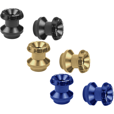 8mm Paddock Stand Swingarm Spools by Bonamici