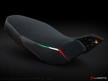 Luimoto "TEAM ITALIA SUEDE" Seat Cover Ducati / Hypermotard 1100 EVO SP / 2011