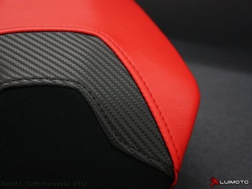 Luimoto "DIAMOND EDITION TEAM ITALIA" PASSENGER Seat Cover Ducati / 1199 Panigale / 2013