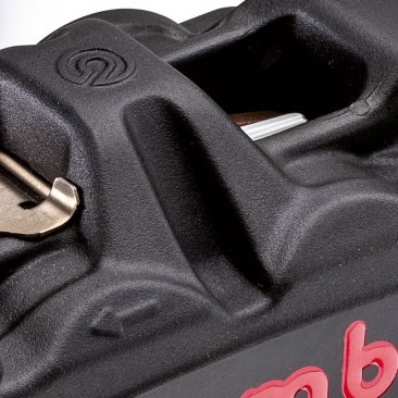 100 mm BLACK SERIES Radial M4 Cast Monoblock Caliper Kit by Brembo Universal