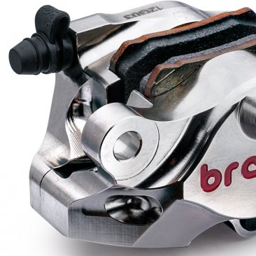 84mm Nickel Plated Axial Rear Billet Caliper by Brembo