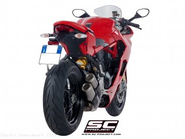 CR-T Exhaust by SC-Project Ducati / Supersport / 2017