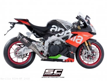 SC1-R Exhaust by SC-Project Aprilia / RSV4 RF / 2018