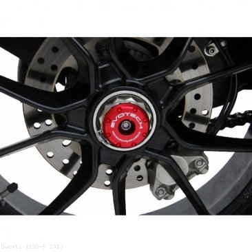 Rear Axle Sliders by Evotech Performance Ducati / 1198 S / 2013