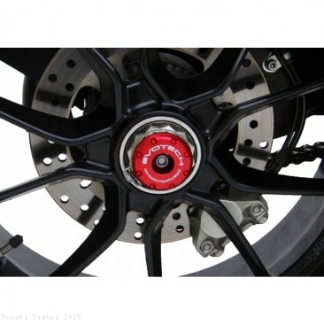 Rear Axle Sliders by Evotech Performance Ducati / Diavel / 2015