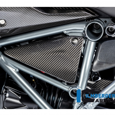 Carbon Fiber Frame Triangle Cover Left Side by Ilmberger Carbon