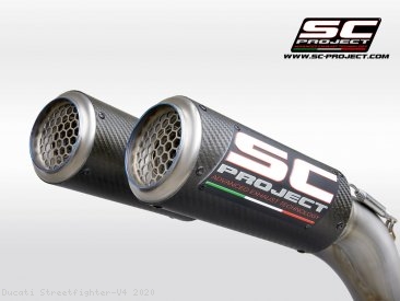 CR-T Exhaust by SC-Project Ducati / Streetfighter V4 / 2020