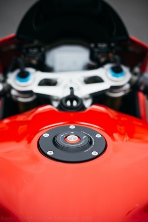 Rizoma Billet Aluminum Gas Cap TF042 Ducati / Scrambler 800 Cafe Racer / 2021