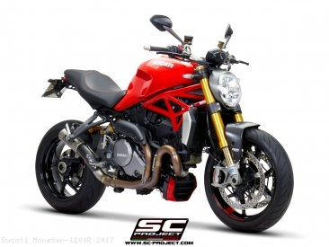 CR-T Exhaust by SC-Project Ducati / Monster 1200R / 2017