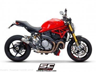 CR-T Exhaust by SC-Project Ducati / Monster 1200R / 2017