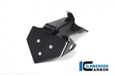 Carbon Fiber License Plate Holder by Ilmberger Carbon Ducati / Panigale V4 R / 2019