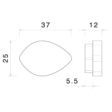 Rizoma Turn Signal Mounting Adapters