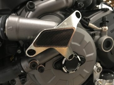Water Pump Guard with Carbon Inlay by Ducabike Ducati / Hypermotard 950 / 2020