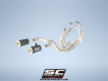 WSBK CR-T Full System Race Exhaust by SC-Project Ducati / Panigale V4 S / 2019