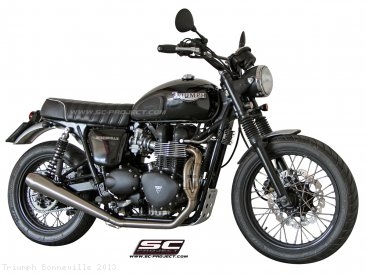 Conic Full System Exhaust by SC-Project Triumph / Bonneville / 2013