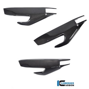 Carbon Fiber Swingarm Cover by Ilmberger Carbon