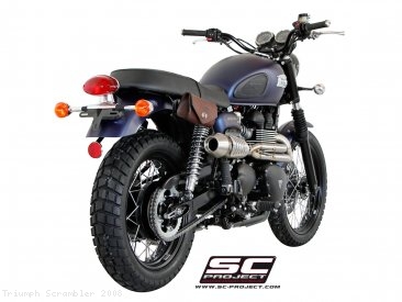 Conic Full System Exhaust by SC-Project Triumph / Scrambler / 2008