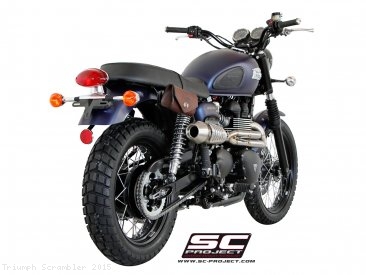 Conic Full System Exhaust by SC-Project Triumph / Scrambler / 2015