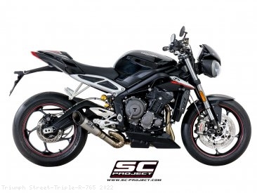 S1 Exhaust by SC-Project Triumph / Street Triple R 765 / 2022