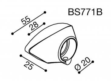 Rizoma Mirror Adapter BS771B