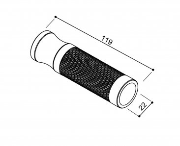 Universal Sport Line Billet Aluminum Grips by Rizoma