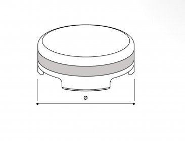 Rizoma Front Brake Fluid Tank Cover