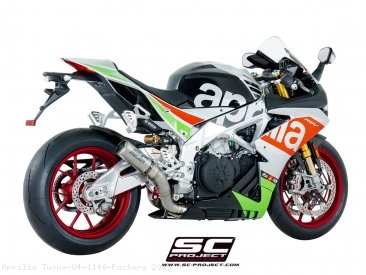 CR-T Exhaust by SC-Project Aprilia / Tuono V4 1100 Factory / 2019