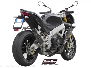 Oval Exhaust by SC-Project Aprilia / Tuono V4 R APRC / 2011