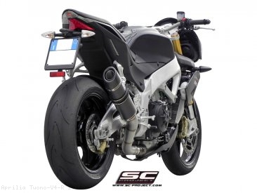 Oval Exhaust by SC-Project Aprilia / Tuono V4 R / 2011