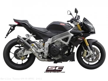 Oval Exhaust by SC-Project Aprilia / Tuono V4 R APRC / 2011