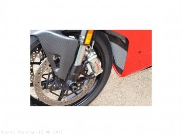 Front Brake Pad Plate Radiator Set by Ducabike Ducati / Monster 1200R / 2017