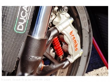 Front Brake Pad Plate Radiator Set by Ducabike Triumph / Speed Triple 1200 RR / 2023