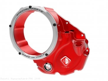 Wet Clutch Clear Cover Oil Bath by Ducabike Ducati / Hypermotard 796 / 2009