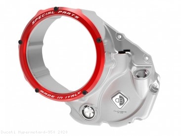 Clear Clutch Cover Oil Bath by Ducabike Ducati / Hypermotard 950 / 2020