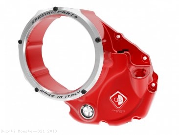 Clear Clutch Cover Oil Bath by Ducabike Ducati / Monster 821 / 2018