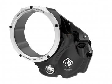 Clear Clutch Cover Oil Bath by Ducabike